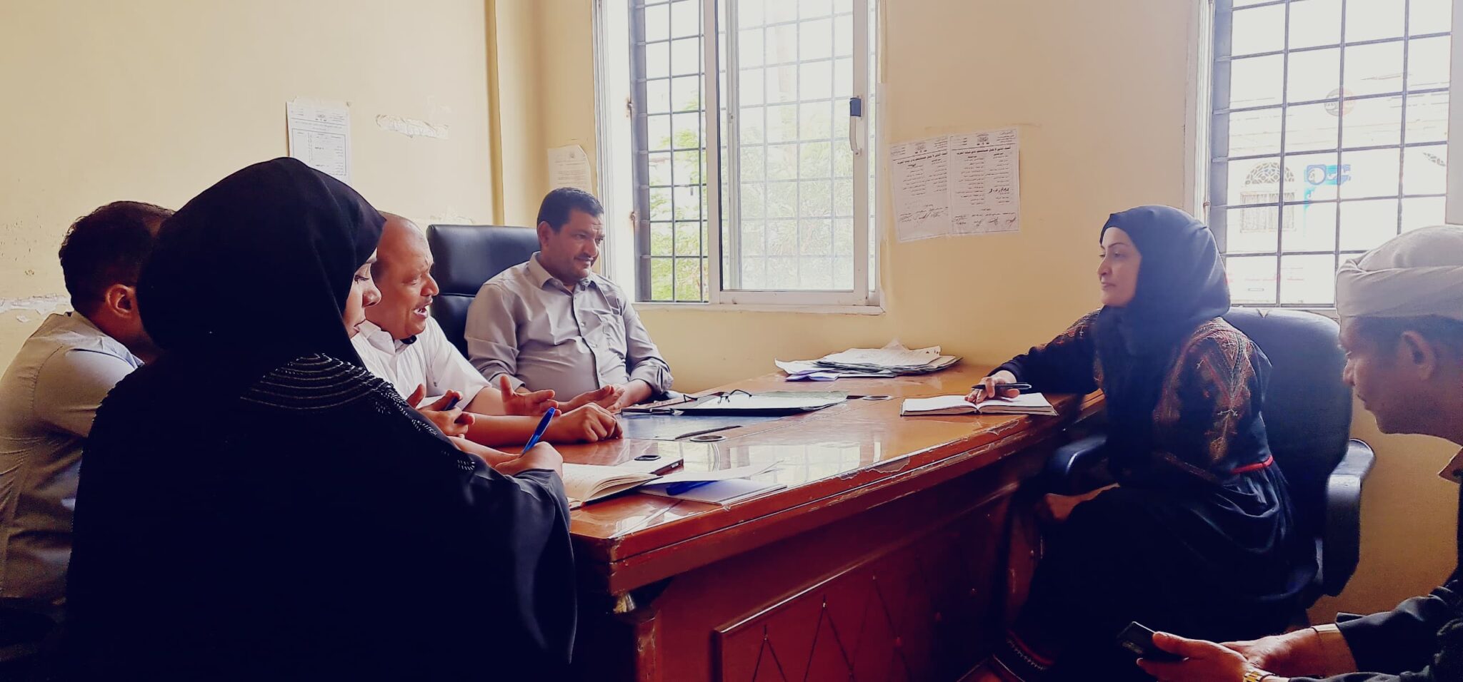 National Committee Discusses Prison Conditions and Human Rights Protections with Taiz Judicial Authorities