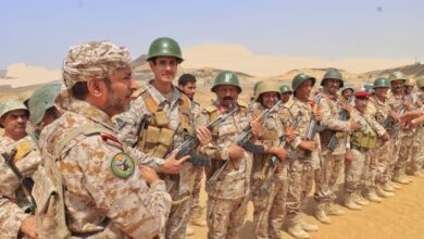 Yemeni Military Conducts Live-Fire Training Exercise