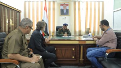 Ministry of Interior official discusses enhancing cooperation with the UN Humanitarian Affairs Coordinator.