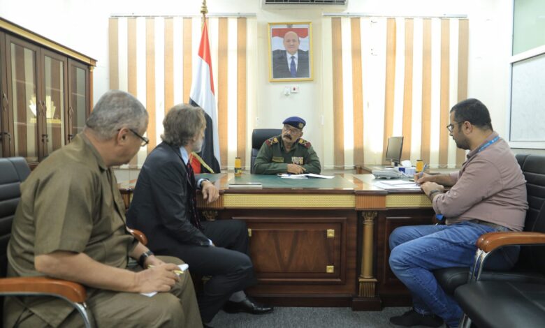 Ministry of Interior official discusses enhancing cooperation with the UN Humanitarian Affairs Coordinator.