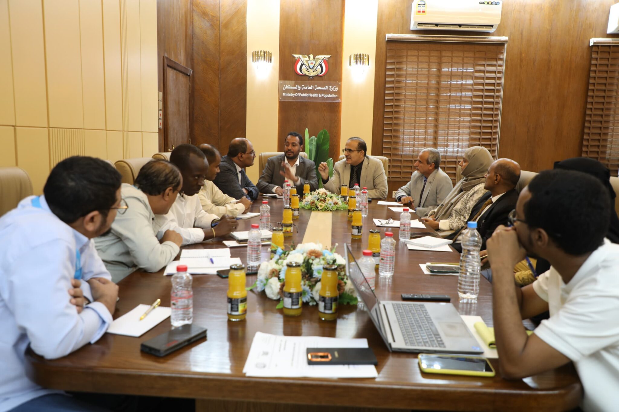 Aden Coordination Meeting Discusses Required Interventions to Combat Cholera Ahead of School Year.