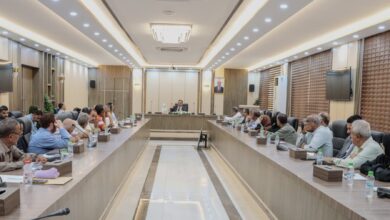 Aden meeting addresses climate change impacts on agriculture and fisheries sectors.