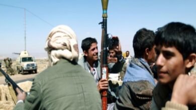 Houthi militia raids a civilian's home in Ibb, assaulting him in front of his family.