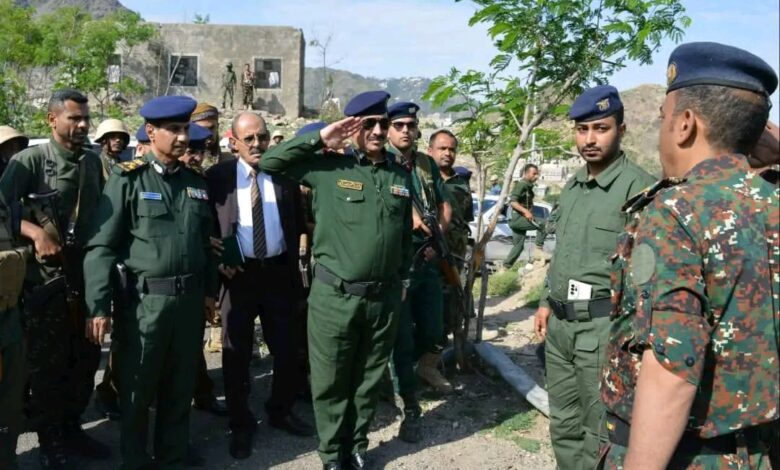 Interior Minister reviews readiness of Special Security, Emergency Forces, and Patrol Police in Taiz.