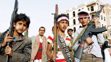 Rights reports reveal Houthi militias recruited over 10,000 children in 8 years.