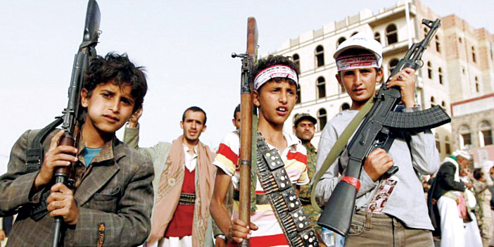 Rights reports reveal Houthi militias recruited over 10,000 children in 8 years.