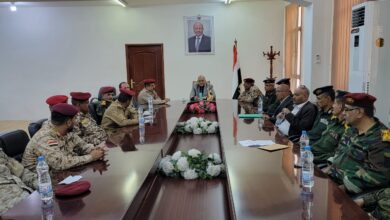 Taiz Security Committee discusses efforts to thwart Houthi militia's terror plots.