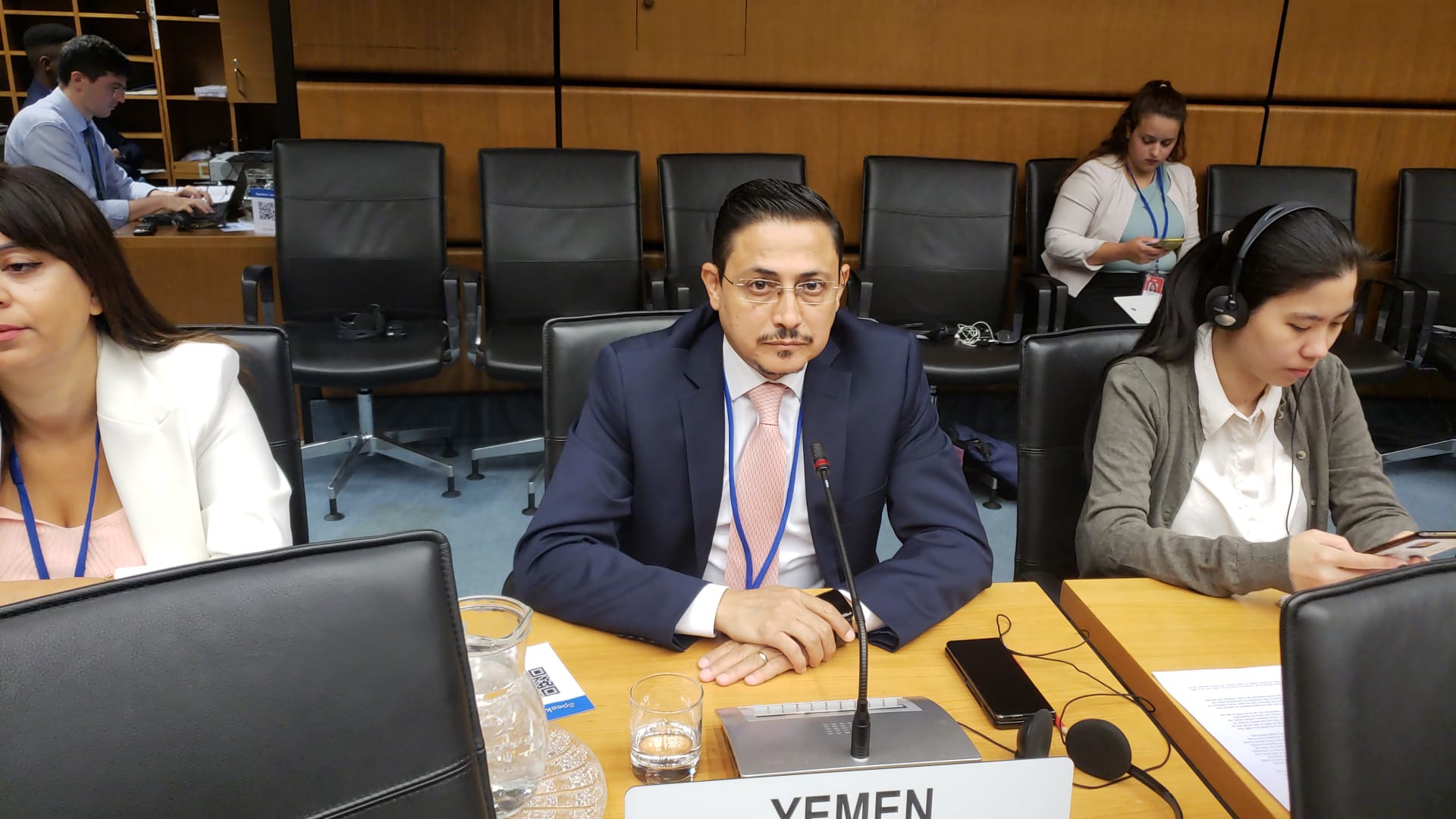 Yemen participates in the International Atomic Energy Agency's Board of Governors meetings.