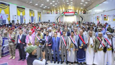 A cultural and speech event for the youth of Aden was held in Marib to celebrate the 61st anniversary of the October 14 Revolution.