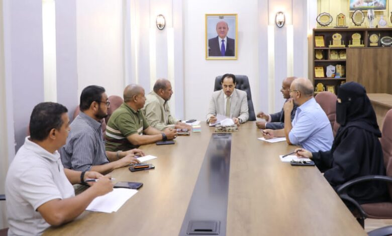 Al-Bakri reviews final preparations for the Arab Arm Wrestling Championship in Aden.