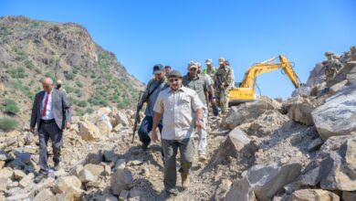 Council member Tariq Saleh inspects major coastal road projects, urging swift completion for improved infrastructure.