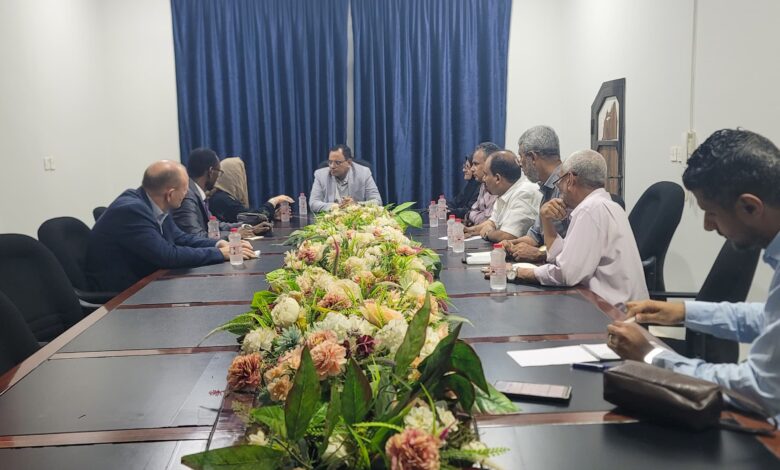 Minister Al-Saqtari discusses interventions in the fisheries sector with the Development Program.