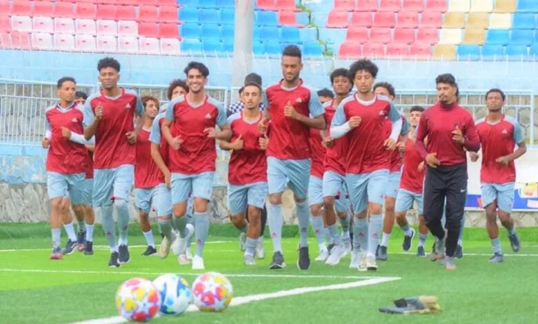 Our national football team has commenced an internal training camp in Taiz.