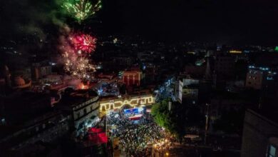 Taiz celebrates the 61st anniversary of the immortal October 14 Revolution.