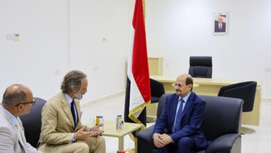 The Foreign Minister meets with the UN Resident Coordinator for Humanitarian Affairs.