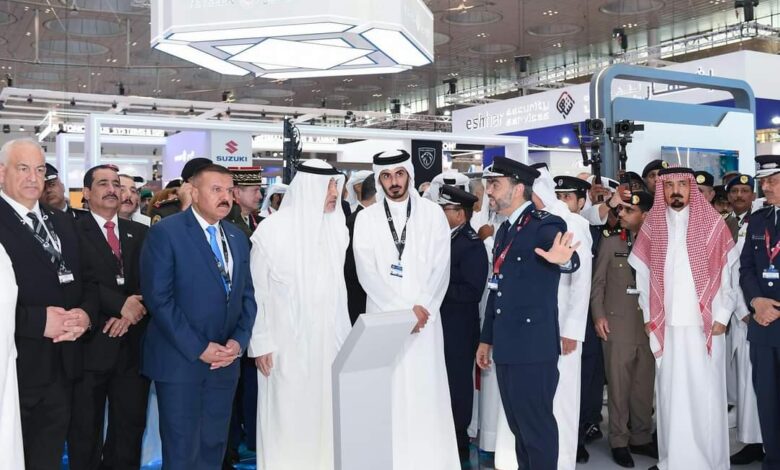 The Interior Minister participates in the opening of the global internal security exhibition "Milipol Qatar 2024" in Doha.