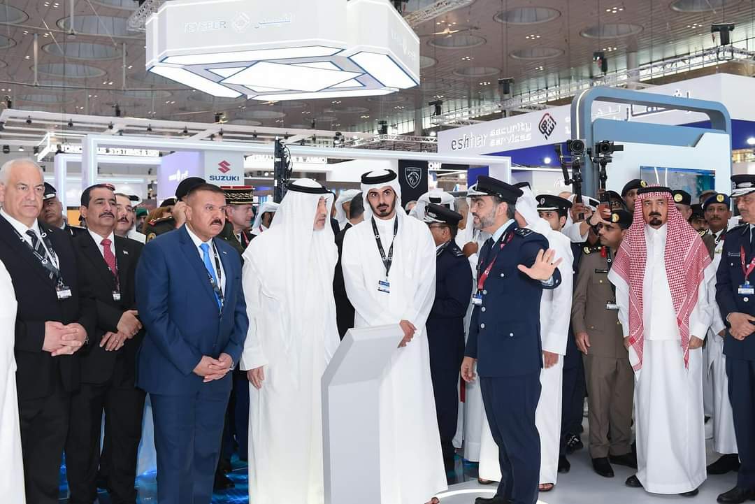 The Interior Minister participates in the opening of the global internal security exhibition "Milipol Qatar 2024" in Doha.