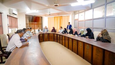 The Minister of State and Governor of Aden discusses the educational situation and orders the disbursement of two months' salary for contract teachers.