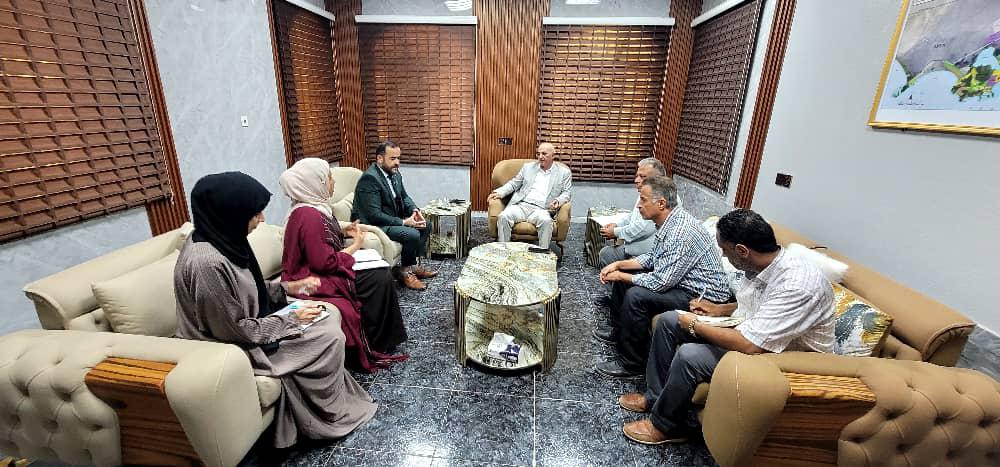 The Minister of Water and Environment discusses future coordination with the head of the International Organization for Migration.