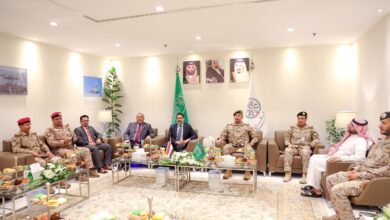 The Prime Minister visits the headquarters of the Joint Forces Command for the Support of Legitimacy Coalition.