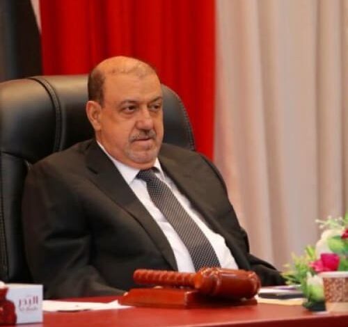 The Speaker of the House congratulates Al-Yamahi on his appointment as President of the Arab Parliament.