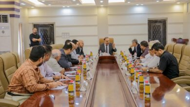 The Transport Minister chaired a comprehensive meeting with the Chamber of Commerce and Industry and the Businessmen's Committee.