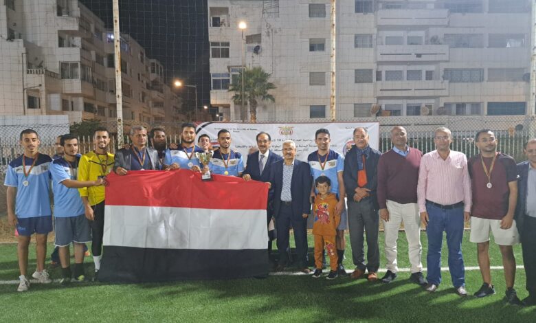 The Yemeni Embassy in Morocco organizes the 61st Anniversary Cup of the October 14 Revolution.