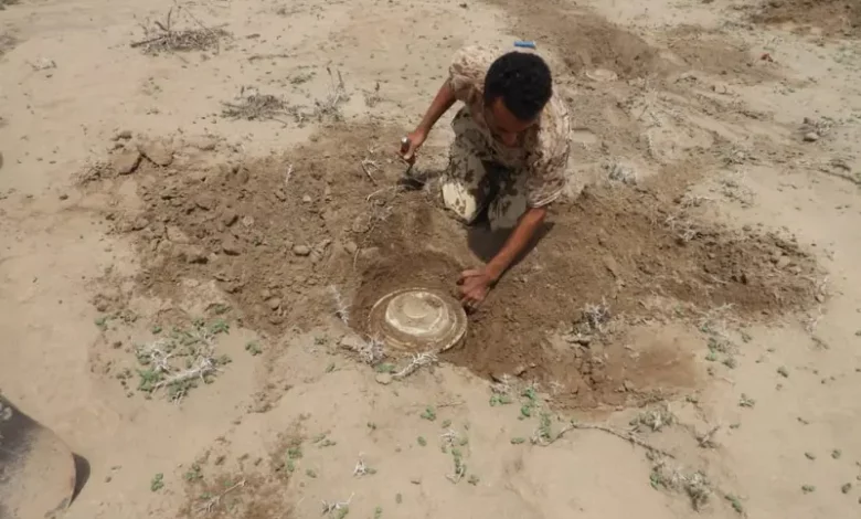 UN reports three civilians killed or injured by landmine explosions in Al Hudaydah during September.