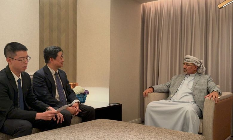 Council member Al-Zubaidi appreciates China's support for Yemen.