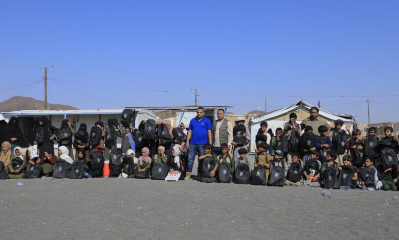 Masam launches awareness campaign for Kuwait School students in Marib on the dangers of landmines.