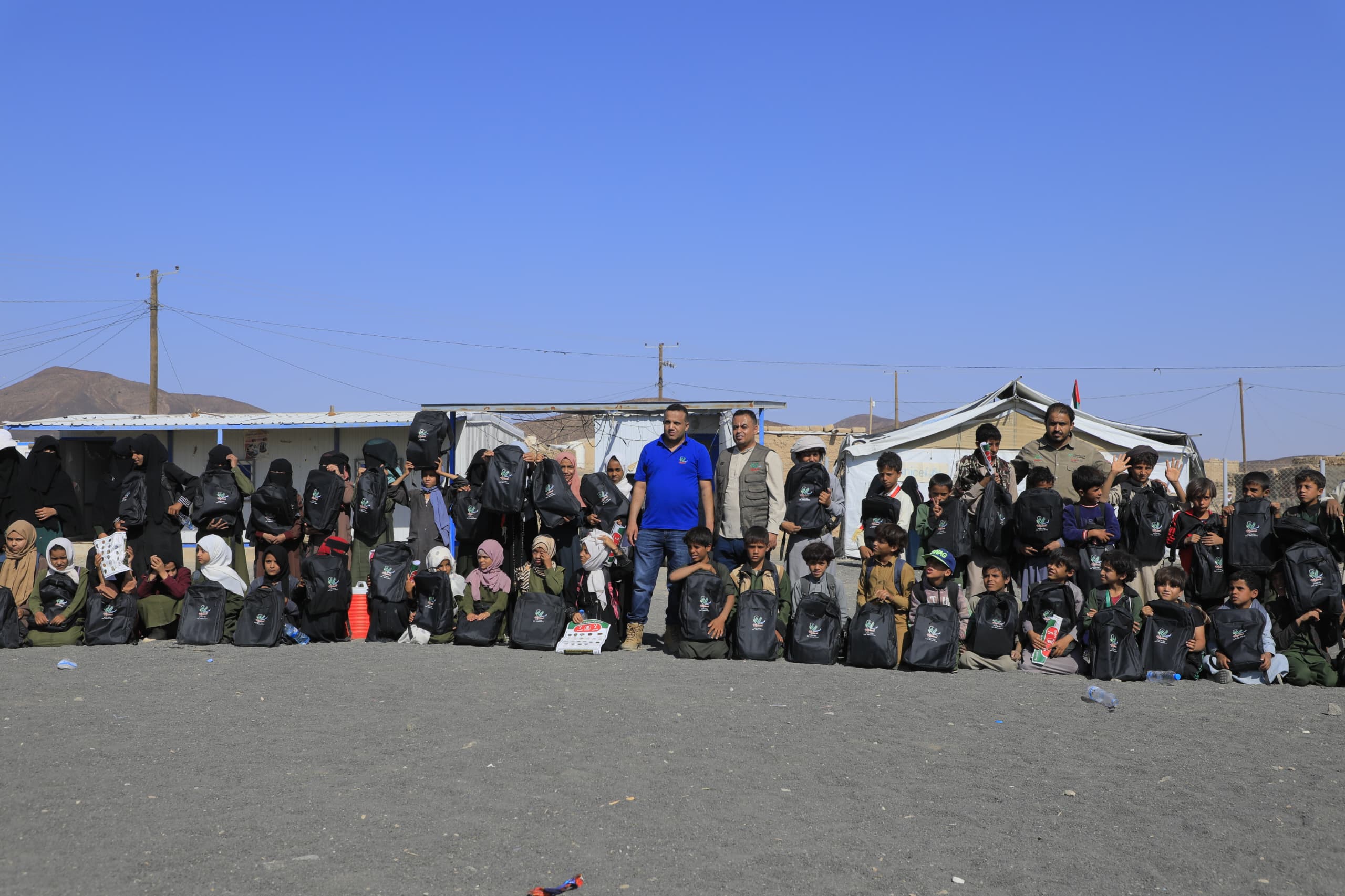 Masam launches awareness campaign for Kuwait School students in Marib on the dangers of landmines.