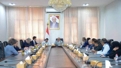 The Minister of Planning and International Cooperation discusses ways to support development projects with a European delegation.