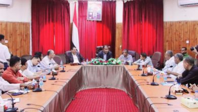 The Technical Committee of Wadi Hadramaut and Al-Sahra discusses the economic and social development plan.