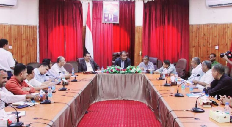 The Technical Committee of Wadi Hadramaut and Al-Sahra discusses the economic and social development plan.