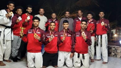 The taekwondo national team wins nine medals and individual awards at the Open Championship in Amman.