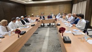 A meeting chaired by the Minister of Industry and Trade discusses participation in Yemen-Saudi Business Council talks in Mecca.