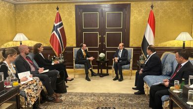 The Foreign Minister meets with his Norwegian counterpart to discuss bilateral relations and cooperation.