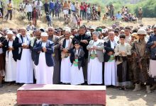 The Speaker of the House participated in the funeral of the late activist, Brigadier Abdel Qadir Al-Batoul.