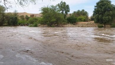 The meteorological authority warns Yemen of scattered rains and a light to moderate cooling wave.