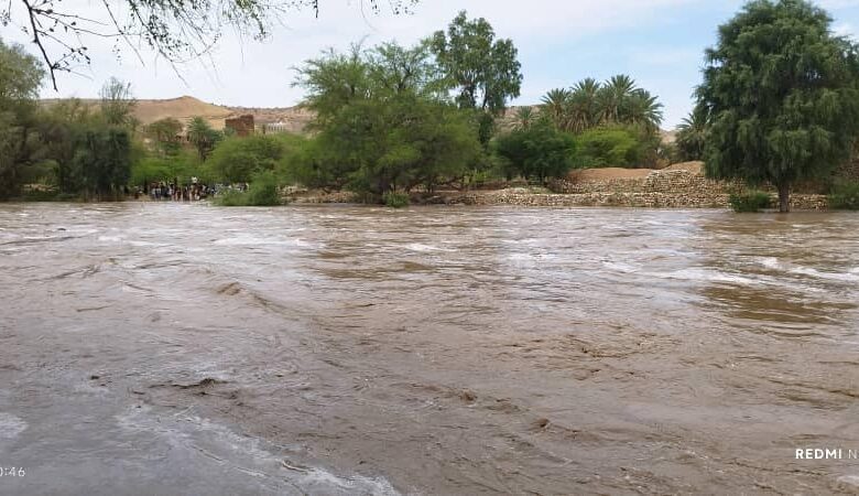 The meteorological authority warns Yemen of scattered rains and a light to moderate cooling wave.