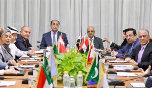 Yemen chairs a meeting of the Arab League Council at the level of permanent representatives on Israeli aggression in Syria.
