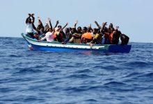 20 Ethiopian migrants die as their boat capsizes off Dhubab district, west of Taiz.