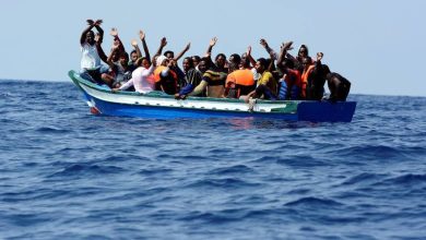 20 Ethiopian migrants die as their boat capsizes off Dhubab district, west of Taiz.