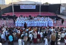 Al-Shahr celebrates the marriage of 400 couples, supported by Kuwaiti contributions.