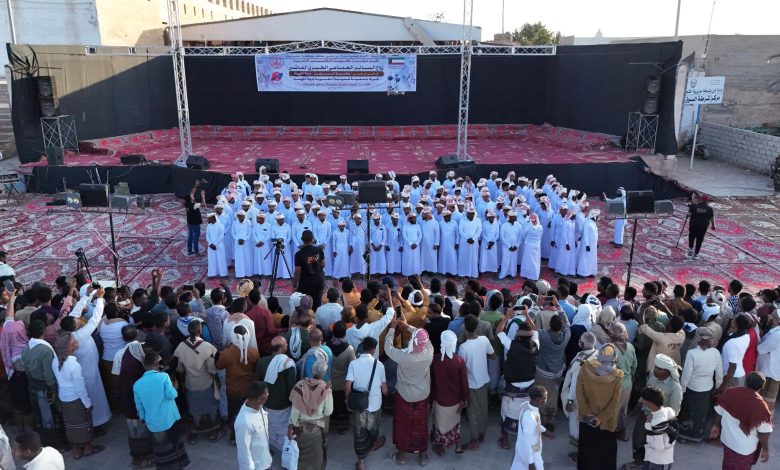 Al-Shahr celebrates the marriage of 400 couples, supported by Kuwaiti contributions.