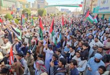 Public demonstrations continue in Marib to show solidarity with Gaza and condemn ongoing occupation crimes.