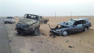 Seventy people were injured and one person died in traffic accidents in the liberated areas last week.