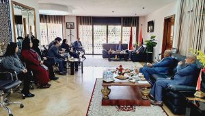 The Foreign Minister visits the Yemeni embassy in Rabat, strengthening diplomatic ties and addressing expatriate concerns.