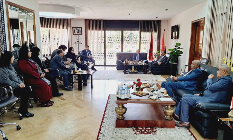 The Foreign Minister visits the Yemeni embassy in Rabat, strengthening diplomatic ties and addressing expatriate concerns.