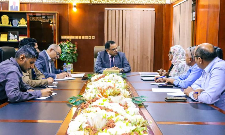 The Minister of Agriculture, Irrigation, and Fisheries discusses One Health project mechanisms with the World Health Organization.